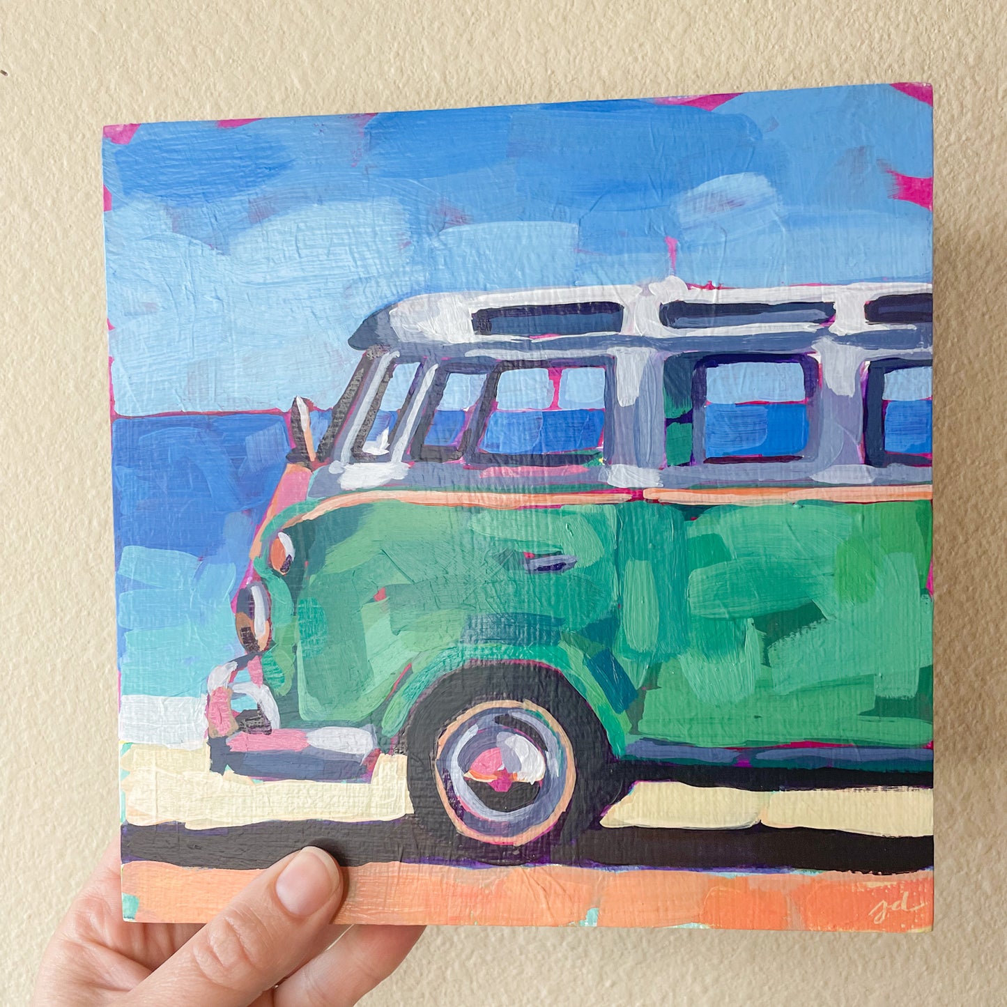 Bus on the Beach