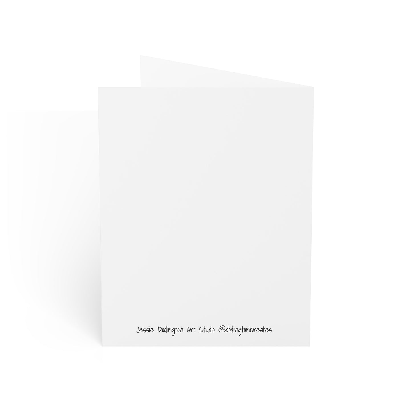 Christmas Tree Varieties - Watercolor Greeting Cards - Set of 1, 10, 30, or 50 Pieces