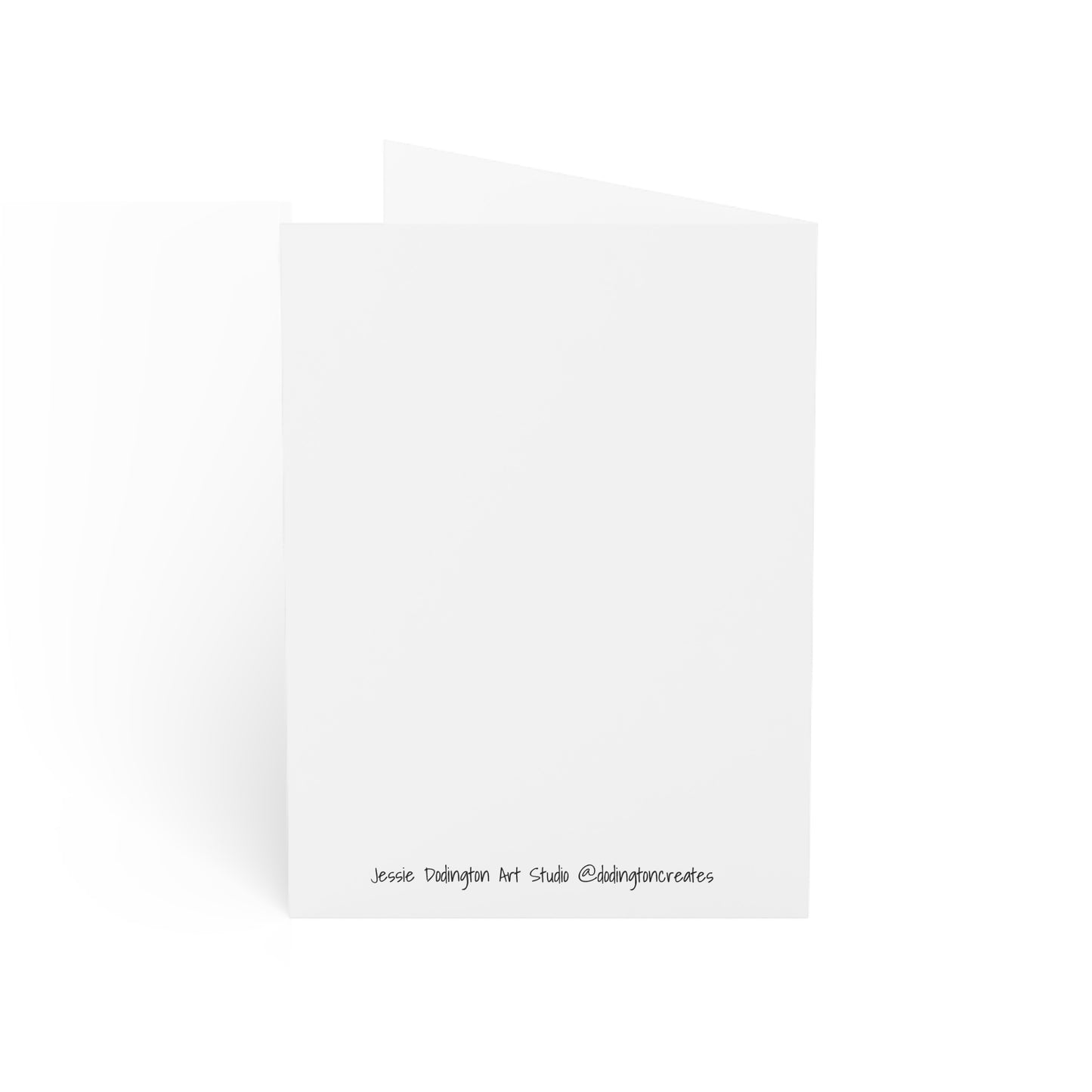 Cozy Watercolor Greeting Cards - Hats, Mitts, Scarves - Set of 1, 10, 30, or 50