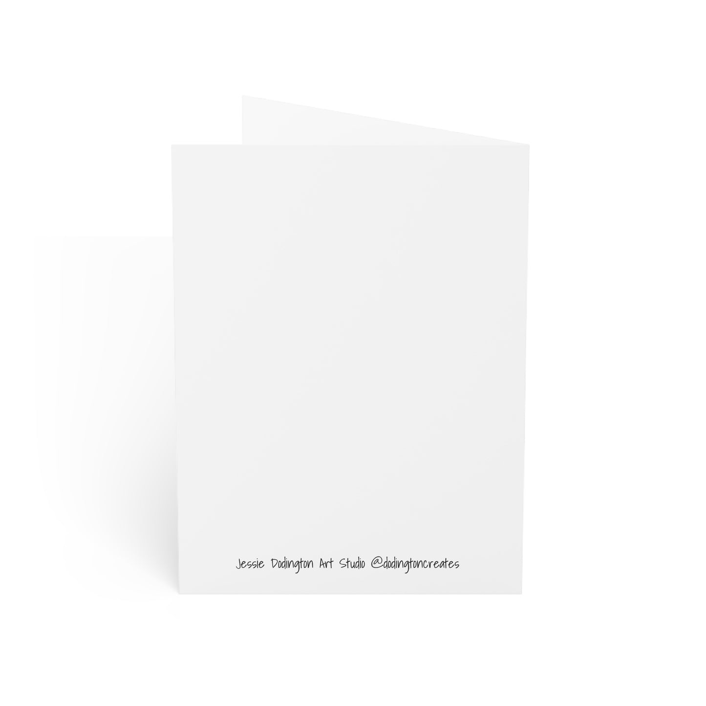 Traditional Christmas Ornament Watercolor Greeting Cards - Set of 1, 10, 30, or 50 Pieces